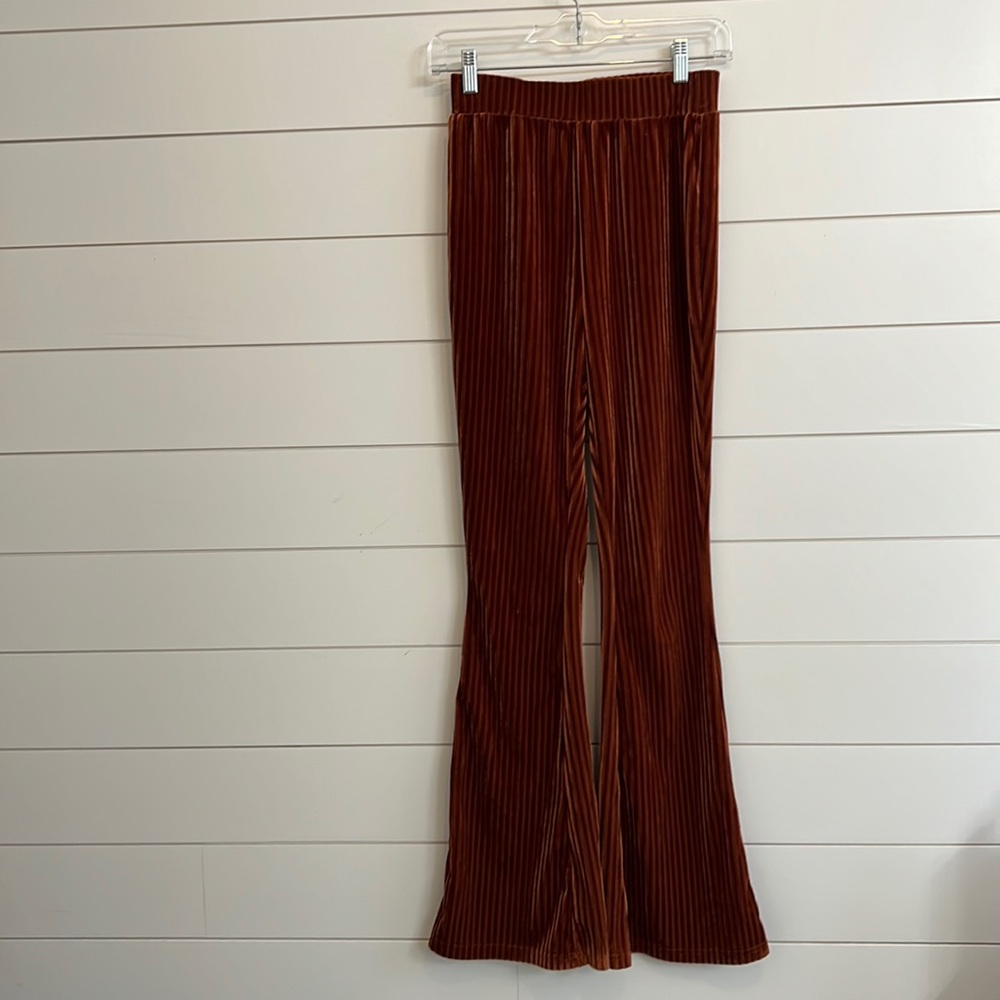 Shein | Super High Rise Corduroy Flares Sz 4
